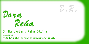 dora reha business card